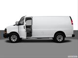  Driver's side profile with drivers side door open photo